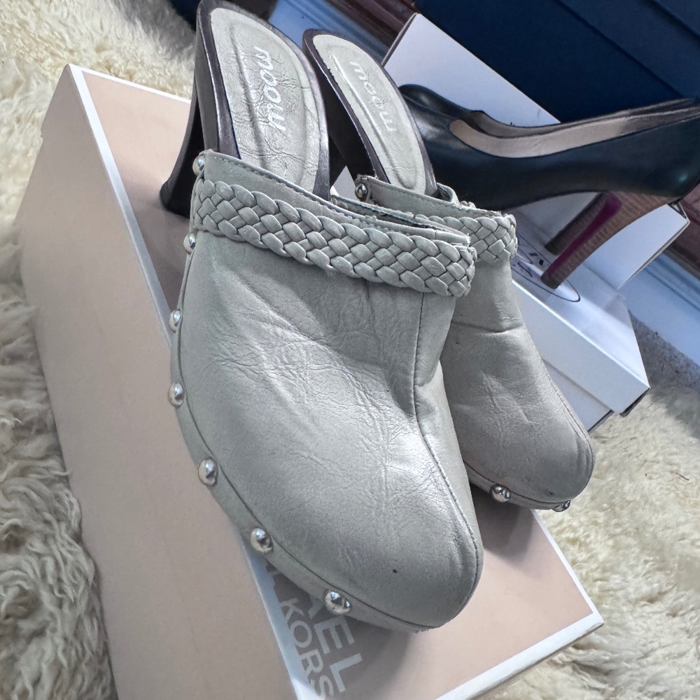 Leather Mules from Paris